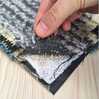 Capa de arcilla geosintética